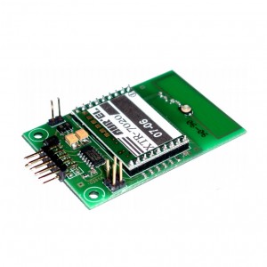 RF WIZ-7020A-4, 433,96 MHz многоканальный полудуплексный радиомодем/4..10V/0,08..51mA/10dBm/9600..115200Bps/встроенная антенна/дальность передачи до 300м/10 каналов