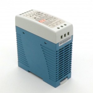 MDR-40-48, Преобразователь AC-DC на DIN-рейку  40Вт, выход 48В/0,83A, рег. вых 48…56В, вход 85…264V AC, 47…63Гц /120…370В DC, изоляция 3000В AC, в кожухе  40х90х100мм, -20…+70°С