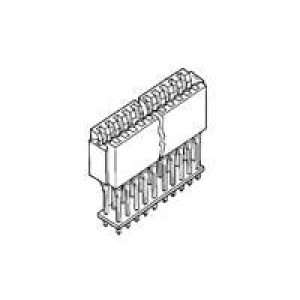 6-119790-4, Стандартные краевые разъемы AMP PACE CONN 28POS 156X200C/L