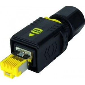 09451451561, Модульные соединители / соединители Ethernet PP V4 2.0 RJ45 Cat6 Hood, Plastic, IDC