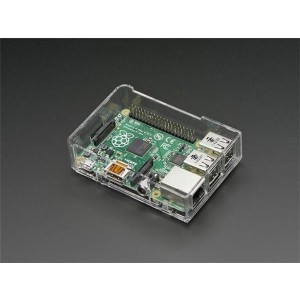 2253, Принадлежности Adafruit  Pi Model B+ / Pi 2 / Pi 3 Case Base - Clear