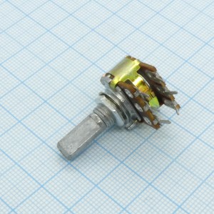 16K2 F 2*100k, Резисторы регулировочные однооборотные(300 °),сдвоенные. Предназначены для работы в электрических цепях постоянного, переменного и импульсного тока.