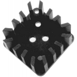680-125220, Радиаторы Maximum Efficiency Omnidirectional Heat Sink for TO-220, 31.8mm Height