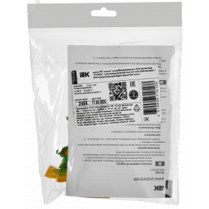 TEKFOR Шина PE земля в комбинированном DIN-изоляторе Стойка 6х9-9-ЖЗ IEK TF-NN10-09-DP-K52