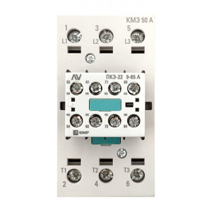 Комплект КМЭ 50А 400В АС с дополнительными контактами 2НО+2НЗ EKF AVERES ctr-s-50-00-400-av-22