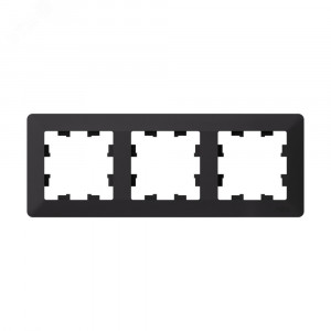 ATLASDESIGN AIR 3-постовая РАМКА, КАРБОН/дымчатый черный ATN221003