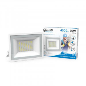 Прожектор светодиодный LED 50W 3500lm IP65 6500К белый 1/20 613120350