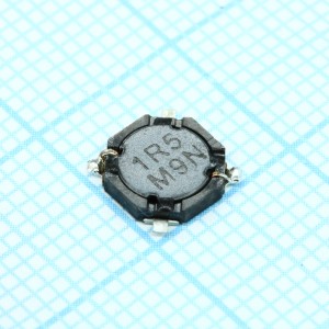 CDRH6D12NP-1R5NC, Силовая SMD индуктивность 1.5мкГн ±30% 2.8A 0.041Ом c магнитным экраном