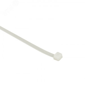 Хомут кабельный 4.8х180 нейл. бел. (уп.100шт) plc-c-4.8x180