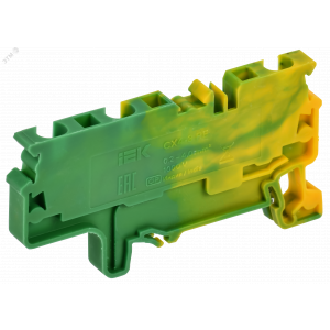 ARMAFIX Клемма пружинная CX4-3 PE 4мм2 трехконтактная заземляющая IEK AF-CT41-00-3-K52-004