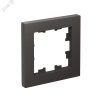 Рамка 1-пост. AtlasDesign базальт SE ATN001401