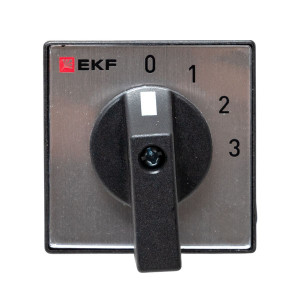 Переключатель кулачковый ПК-1-102 25А 2P «0-1-2-3» PROxima pk-1-102-25