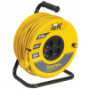 Удлинитель на катушке 4х50м с заземл. 16А IP20 Industrial УК50 3х1.5 термозащита WKP15-16-04-50