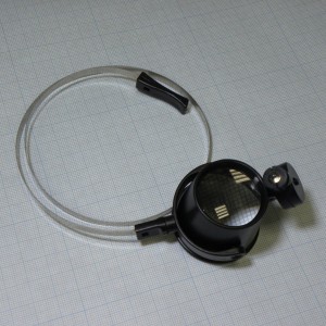 Линза х15 часовая с подсв.и держателем, Линза х15 часовая с подсв.и держателем