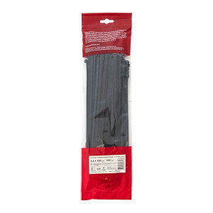 Хомут P6.6 4.8х250 FlexLock стандартный черн. (уп.100шт) PROxima plc-fl-ctsb-4.8x250