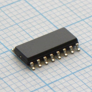 ULN2003AIDR, Набор ключей (сборки транзисторов Дарлингтона) x 7  50V  0.5A  Interfaces: 5V TTL, CMOS