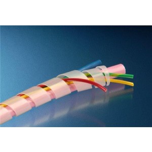 SW4 NA008, Спиральная оплетка, муфты, изоляционные трубки 1/2in SPIRAL WRAP 25ft SPOOL NATURAL