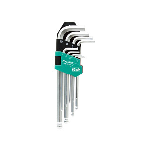 HW-229B, Набор ключей-шестигранников с шариком (9шт.)