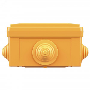 Коробка ответвительная FS 100х100х50мм 4р 450В 6А 4кв.мм с каб. вводами и клеммн. IP55 пластик. FSB11404