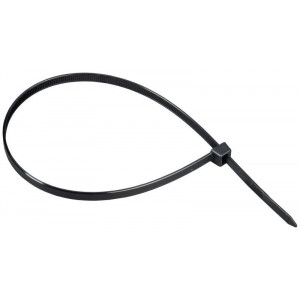 Хомут 7.6х400мм P6.6 стандартный черн. (уп.100шт) IEK UHH30-D076-400-100-K02