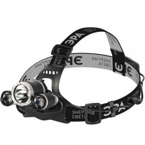 Фонарь аккумуляторный налобный GA-809 5Вт 3SMD CREE High Power Headlamp алюм. Б0056111