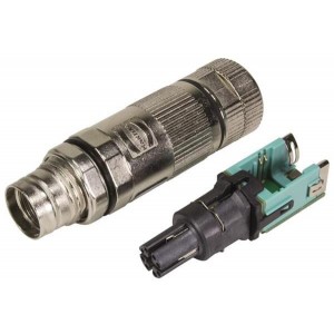 20820062001, Цилиндрические метрические разъемы PRELINK M12-X CBL JCK 8-POLE CAT.6A