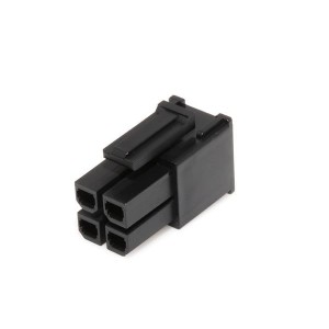 171692-0104, Проводные клеммы и зажимы Mega-Fit Recept Hsg 4 ckt V-0