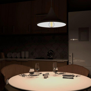 Лампа светодиодная филаментная Black Filament 26Вт A70 грушевидная 4100К нейтр. бел. E27 2700лм 102902226