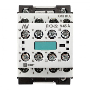 Комплект КМЭ 18А 1NC 230В АС с дополнительными контактами 2НО+2НЗ EKF AVERES ctr-s-18-01-230-av-22