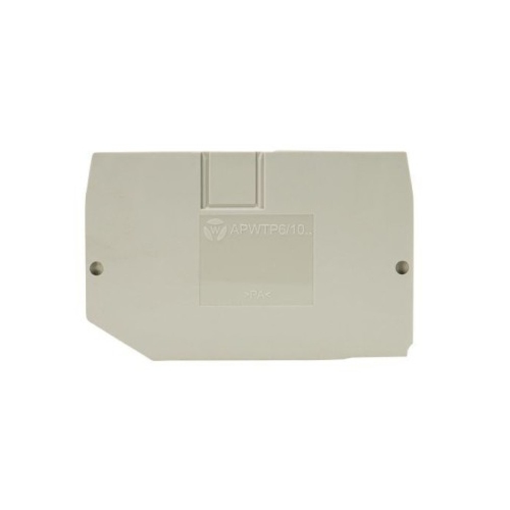 Изображение товара Крышка боковая для клемм WTP 6/10, серый, Wieland Electric