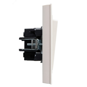 BRITE Выключ. 2-кл. 10А в сб. ВСР10-2-0-БрЖ жемч. BR-V20-0-10-K36-F