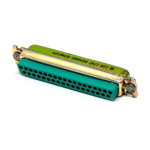 DCMAF37P, Соединители D-Sub Micro-D DSUB 37 M CRIMP FLOA G30 ZIN
