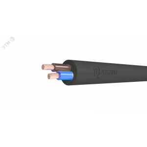 Провод ПВС 2х2.5 черный ТРТС 00-00008356