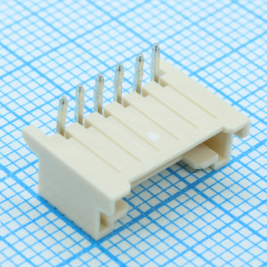 353630660, Корпус разъема вилка угловая провод-плата 6 контактов шаг 2 мм