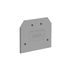 Торцевая крышка 210101, Торцевая крышка, для клемм TA10, цвет: серый