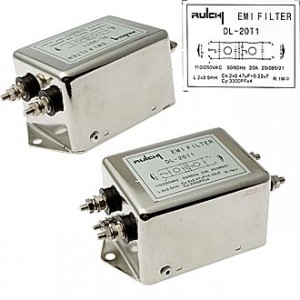 DL-20T1, Однофазный сетевой фильтр 20А 250В