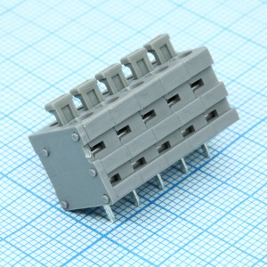 DG211V-5.0-05P-11-00A(H), Нажимной безвинтовой клеммный блок