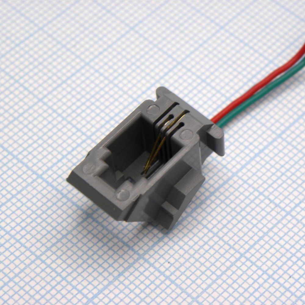 Изображение товара TJ4P2C розетка с проводом (203)