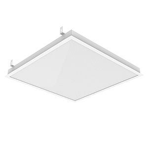 Светодиодный светильник "ВАРТОН" GR070/F 2.0 35 Вт 4000К с рассеивателем опал 619*619*50мм с планками для подвеса IP40 c РАМКОЙ монтажный размер 588х588мм аварийный автономный постоянного действия V1-R3-00010-30OPA-4003540