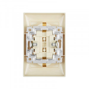 Розетка двойная Valena, 2К+З, немецкий стандарт, слоновая кость 695616