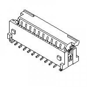 501951-2210, Соединители FFC и FPC 0.5 FPC Hsg Assy Eas syOnST22CktEmbsTpPkg