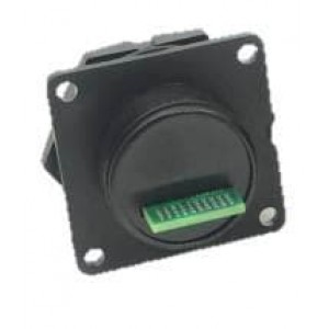 DCP-HDMIT-SC, Соединители HDMI, Displayport и DVI  HDMI PNL CON TO PCB HOLE THREADED