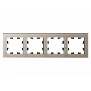 Рамка 4-м AtlasDesign Nature стекло шампань SE ATN320504