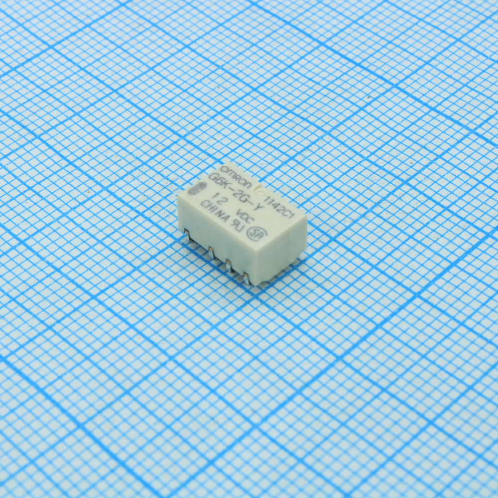 Изображение товара Реле сигнальное Omron G6K-2GY-TR-12DC 1А поверхностный монтаж