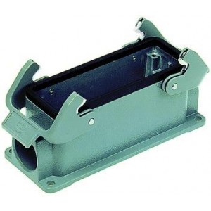 09300241230, Сверхмощные разъемы питания HAN 24B SURFACE MT METAL 1 SIDE ENTRY