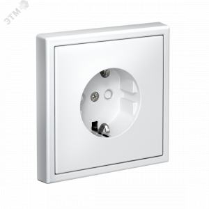 ARTGALLERY РОЗЕТКА с заземлением со шторками, 16А, механизм, быстрозажимные клеммы, лотос GAL001345S