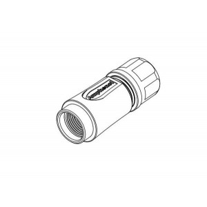 RTS0L-10CG, Стандартный цилиндрический соединитель Back Shell size 10, cable range 4.0mm-8.8mm