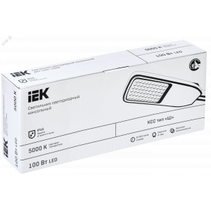 Светильник LED ДКУ 1004-150Ш 5000К IP65 серый LDKU1-1004-150-5000-K03