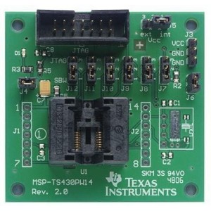 MSP-TS430PW14, Панели и адаптеры MSP430 14-Pin Target Board