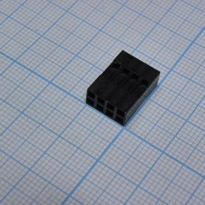 KLS1-540A-2X04-H, Корпус разъема, розетка на кабель, двухрядный